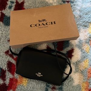 Black Coach crossbody